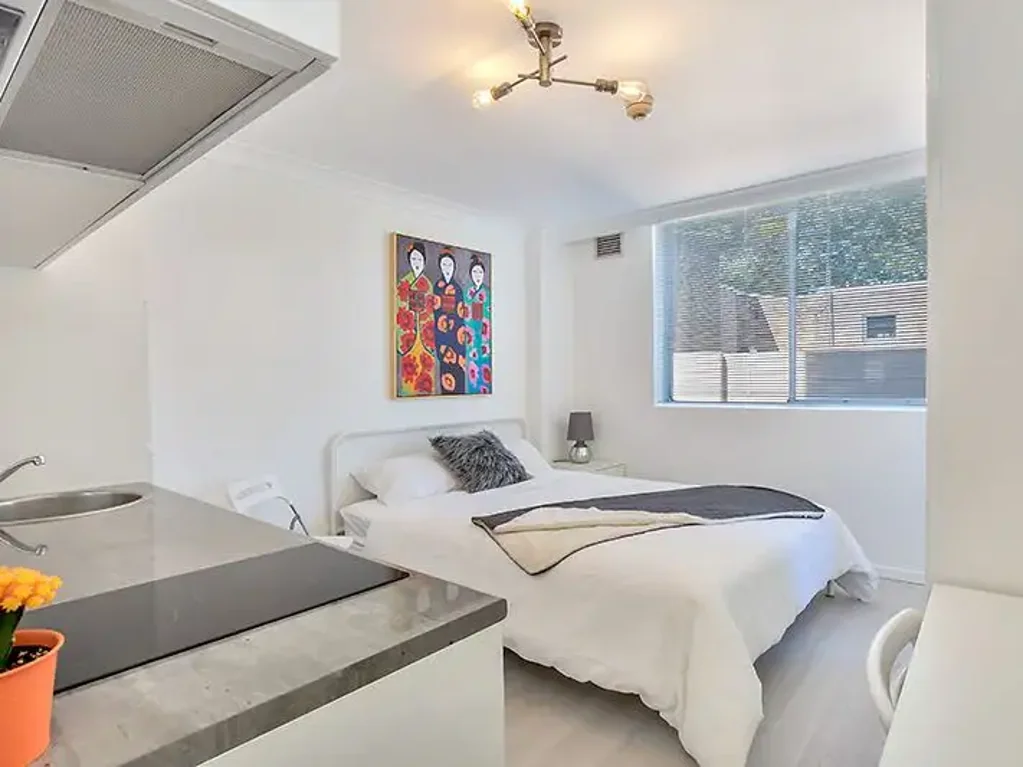 Refurbished studio apartment