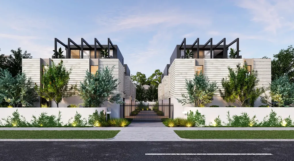 Brighton 4ห้องนอน A Boutique Collection of Architecturally Designed Brighton Townhomes