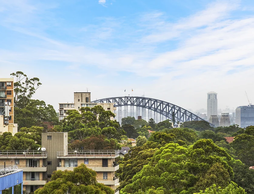 806/88A Christie Street, St Leonards, Lower North Shore, 1 ห้องนอน, 1 ห้องน้ำ, Apartment