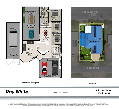 Plano ng Bahay - 6 Turner Court, Parkhurst, QLD 4702