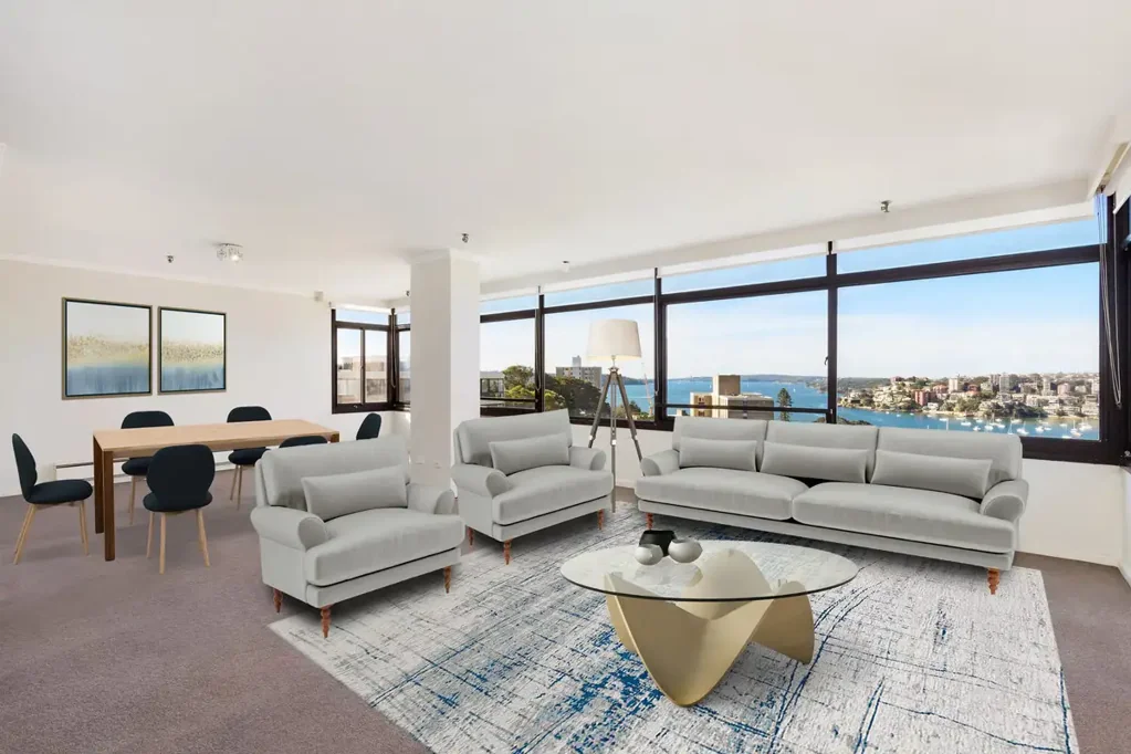 SPACIOUS APARTMENT, SUNNY NE ASPECT, MAGNIFICENT HARBOUR VIEWS