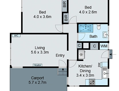 4/697 Warrigal Road, Bentleigh East, Bayside, 2 rūma, 1 rūma horoi, Unit
