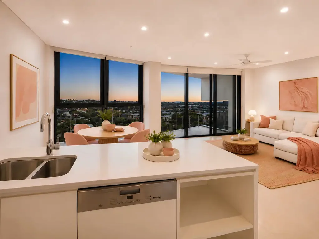 Hamilton 2房 95%自住业主 高端社区 4个泳池 精装双卧 主卧独卫 步行Portside Wharf Position, Views & Opportunity