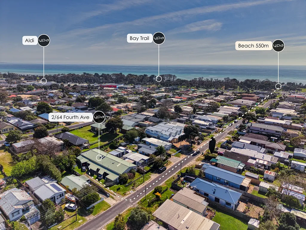 2/64 Fourth Avenue, Rosebud, VIC 3939, 2 રૂમ, 1 બાથરૂમ, Unit