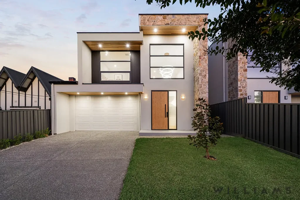 Kensington Gardens 4chambre SENSATIONAL DESIGNER GRANDEUR ON SANDFORD - C.2025 Brand New Contemporary Residence Of Soaring Scale – Walk to Beautiful Kensington Gardens Reserve!