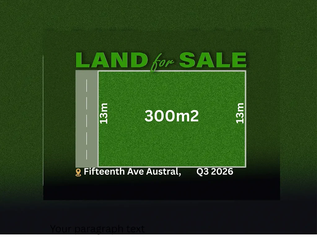 Austral Austral 待售土地！！ Land for Sale in Austral!!