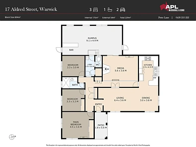 17 Aldred Street, Warwick, QLD 4370, 3 rūma, 1 rūma horoi, House