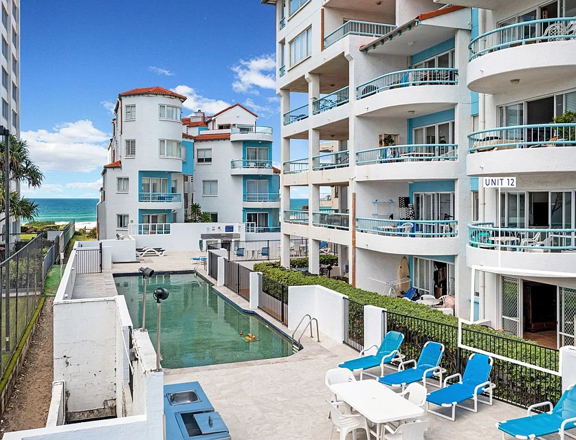 12/26 Old Burleigh Road, Surfers Paradise, Gold Coast, 2 ห้องนอน, 2 ห้องน้ำ, Apartment
