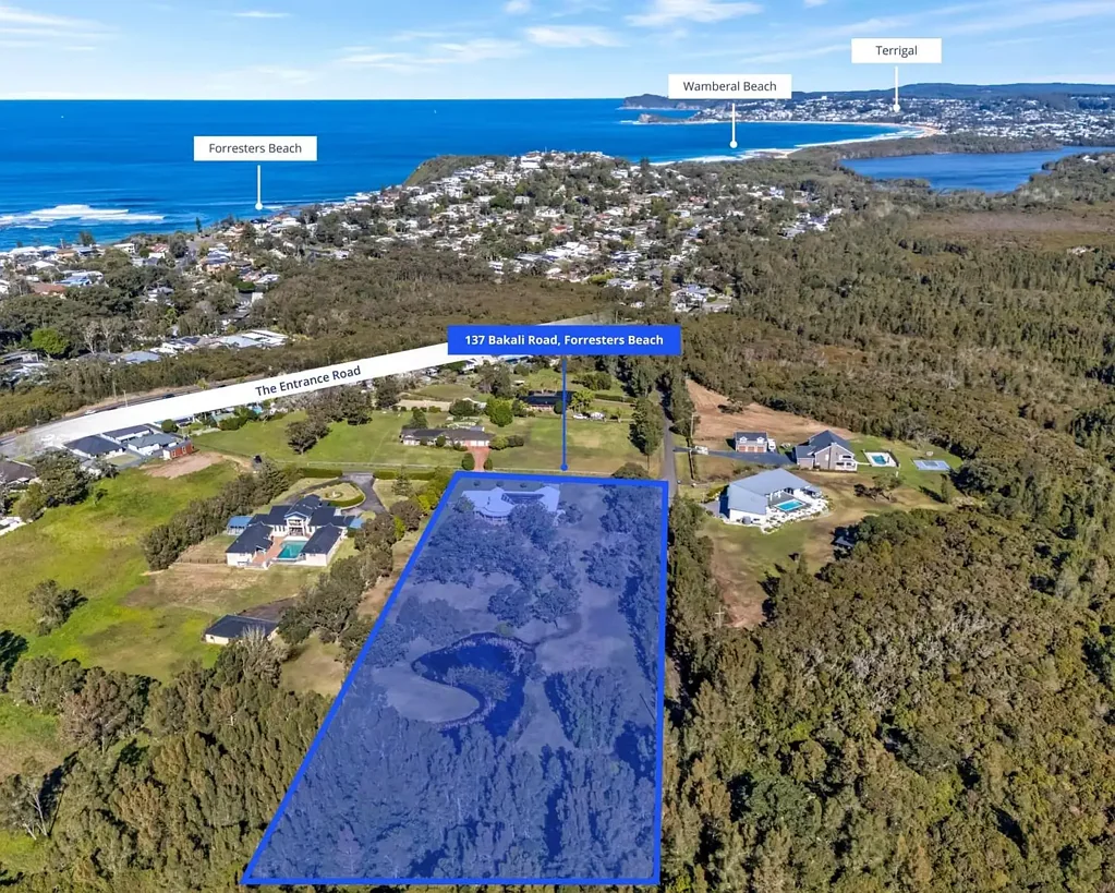 Forresters Beach 4房  Coastal Acreage Lifestyle - Residential Subdivision Opportunity