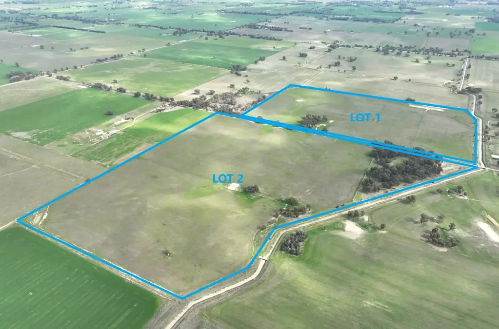 Wunghnu PRIME CROPPING / GRAZING LAND FOR SALE - IN 2 x LOTS