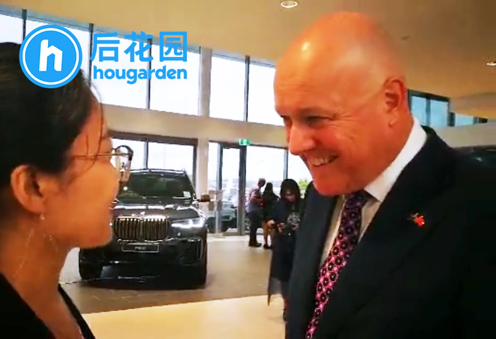 纽航前CEO 国家党Botany候选人Christopher新年第一站！他有这些话对华社说...