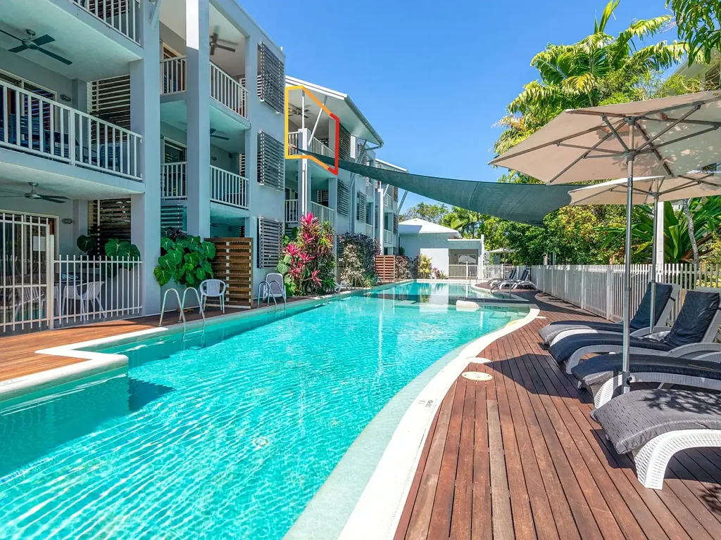 Port Douglas 1Zimmer POOL VIEW APARTMENT - STROLL TO TOWN AND BEACH