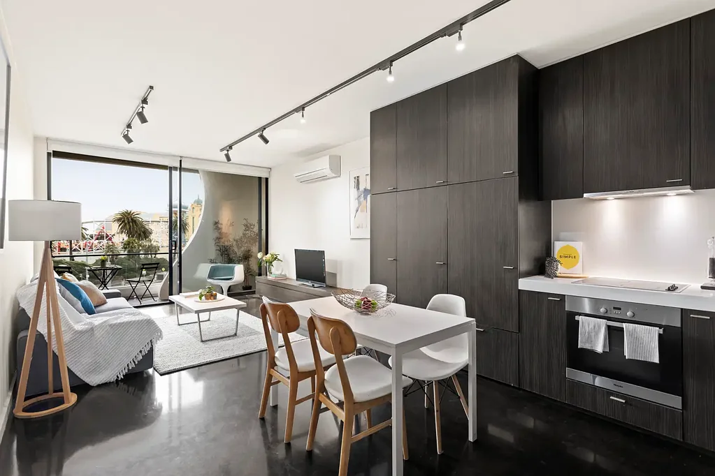 St Kilda 2ਬੈੱਡਰੂਮ Penthouse-Style St Kilda Base with Skyline Terrace
