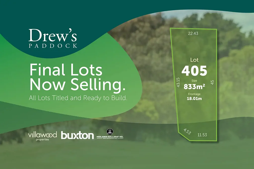 Invermay Park Lot 405 (TITLED) - READY TO BUILD