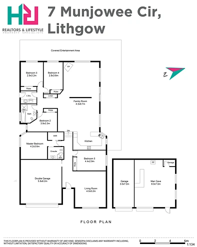7 Munjowee Circle, Lithgow, NSW 2790, 5 Bedrooms, 2 Bathrooms, House