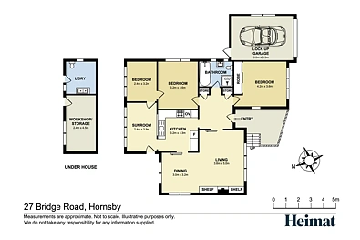 27 Bridge Road, Hornsby, NSW 2077, 3 slaapkamers, 1 badkamers, House