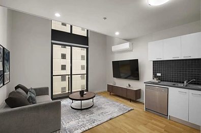 2106/87 Franklin Street, Melbourne, VIC 3000, 1 침실, 1 욕실, Apartment