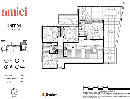 91/11 Camilleri Way, Gungahlin, Gungahlin District, 3部屋, 2バスルーム, Apartment