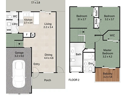 73/21 Emma Street, Bracken Ridge, QLD 4017, 3 ਕਮਰੇ, 2 ਬਾਥਰੂਮ, Townhouse