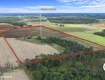 Lot 181 Weber Road, Tinana South, Wide Bay, 0 Bedrooms, 0 Bathrooms, Section