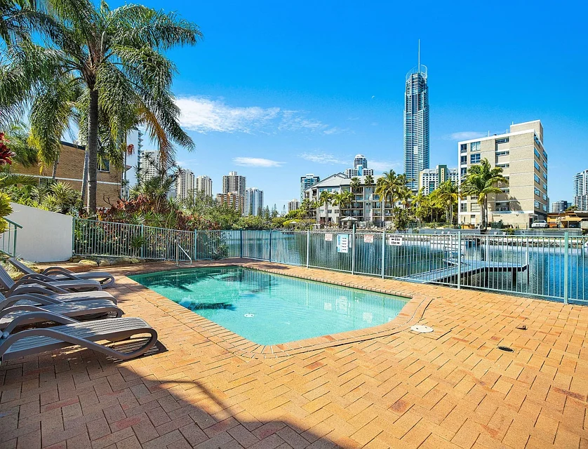 13/41 Peninsular Drive, Surfers Paradise, Gold Coast, 2 غرف, 2 حمامات, Unit