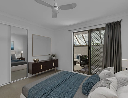 3/29 Bellevue Terrace, St Lucia, Brisbane Western Region, 2 rūma, 1 rūma horoi, Apartment