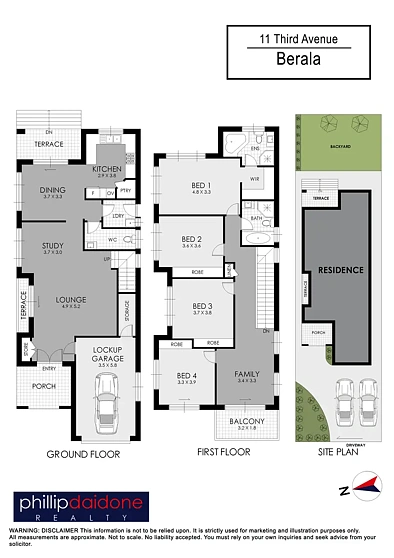 11 Third Avenue, Berala, NSW 2141, 4 Bedrooms, 2 Bathrooms, House