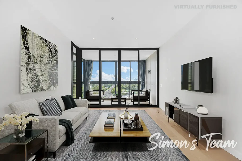 Macquarie Park 1कमरा ​​Luxury 1-Bedroom + Study Apartment with Breathtaking Panoramic Views