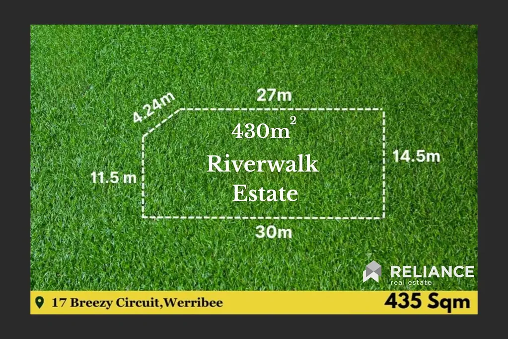 Werribee Prime Land in the Prestigious River Walk Estate
