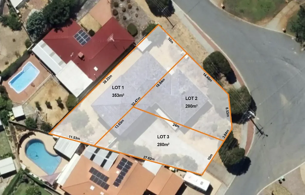 LOT 1/2/3/23 Willow Road, Warwick, WA 6024