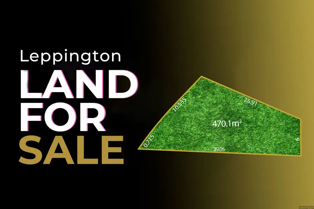 Leppington Amazing Land Opportunity in Leppington