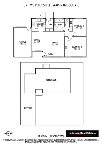 Plano ng Bahay - 9/3 Peter Street, Warrnambool, VIC 3280