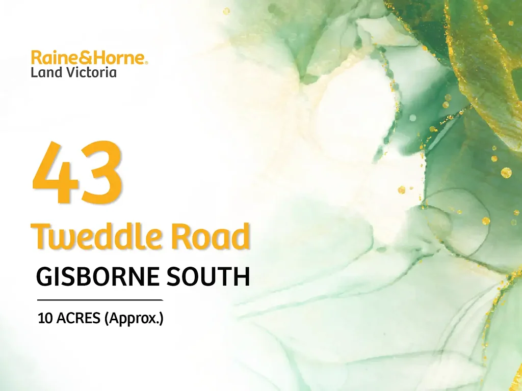 Gisborne South Premium Acreage in Gisborne South!