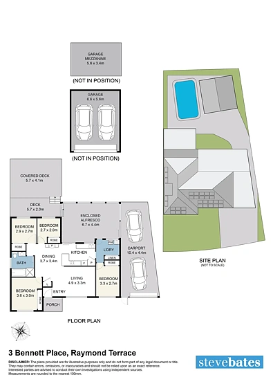 3 Bennett Place, Raymond Terrace, NSW 2324, 3 Bedrooms, 1 Bathrooms, House