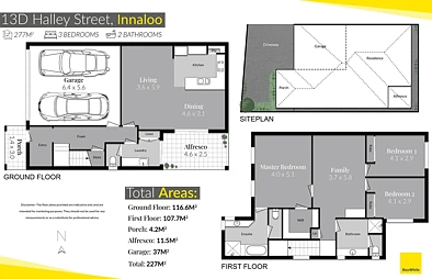 Plano ng Bahay - Address Withheld, Innaloo, WA 6018