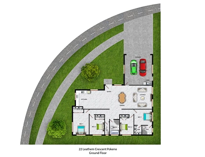 22 Leathem Crescent, Pokeno, Franklin, 4 ਕਮਰੇ, 2 ਬਾਥਰੂਮ, House