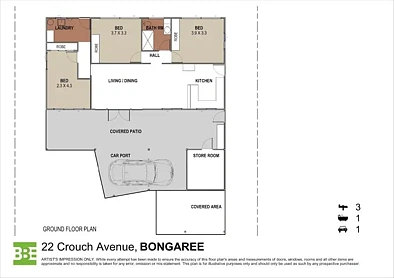 22 Crouch Avenue, Bongaree, QLD 4507, 3 slaapkamers, 1 badkamers, House