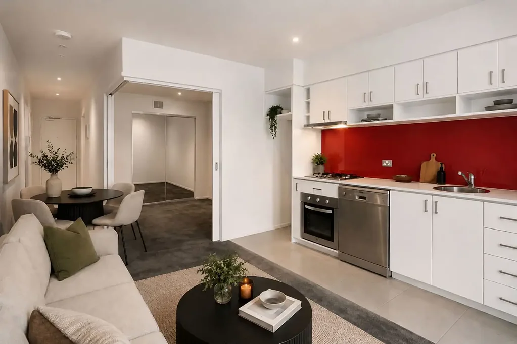 South Yarra 1房 South Yarra中心地 周租550低持有 步行火车站Chapel街 阳光开敞户型 High-Yield South Yarra Investment with Low Holding Costs in a Blue-Chip Location