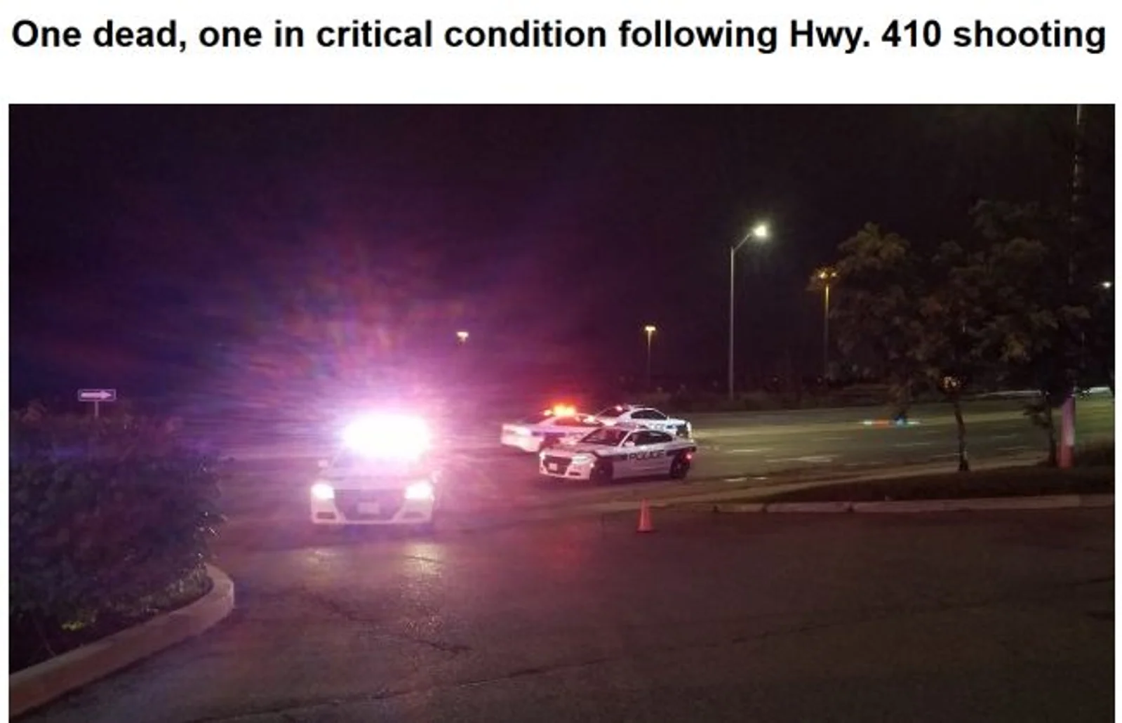突发！多伦多警员与枪手互射，1死1伤！枪手奥迪车满是弹孔！