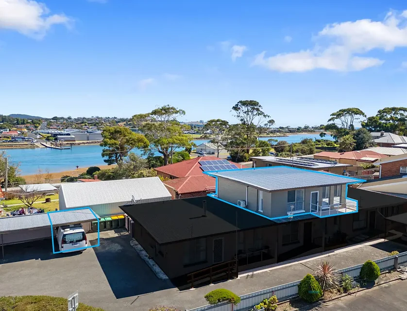 4/3 Main Street, Ulverstone, West and North West, 2 ਕਮਰੇ, 1 ਬਾਥਰੂਮ, Unit