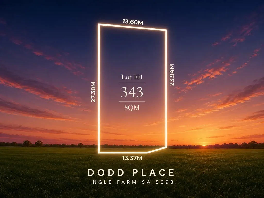 Ingle Farm  PEACEFUL CUL-DE-SAC LOCATION TO BUILD YOUR DREAM HOME!