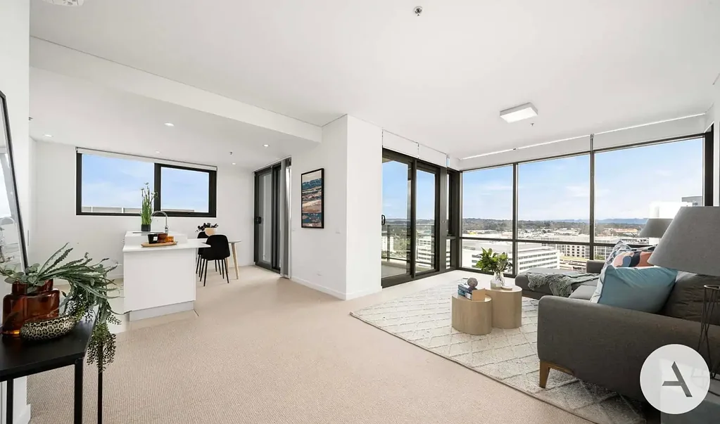 Belconnen 2 Slaapkamer Live Above It All! Modern 14th-Floor Apartment in Prime Central Location