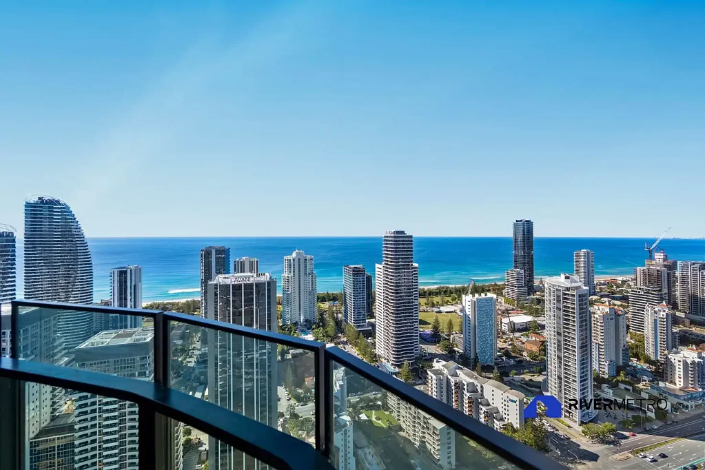 Broadbeach 2غرفة نوم Luxury Sky Home with Panoramic Ocean & Hinterland Views | The Star Residences, Broadbeach