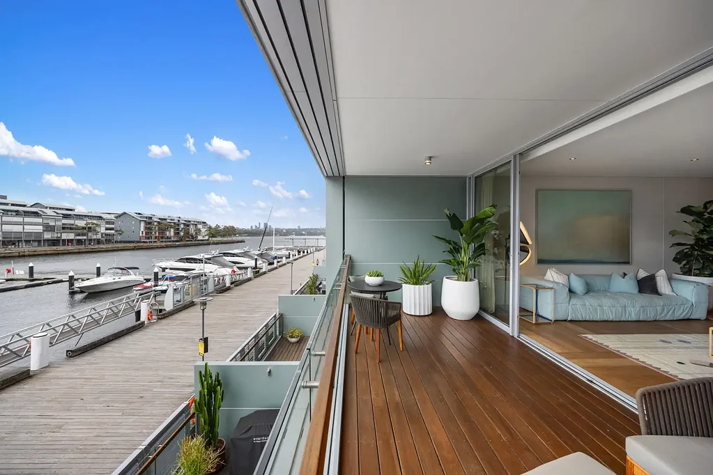 Pyrmont 2房 水岸私享码头 私密港湾景观 Miele高端厨房 主卧套房带地暖 礼宾服务健身房 Luxury Harbourfront Living - 2 Bedrooms + home office