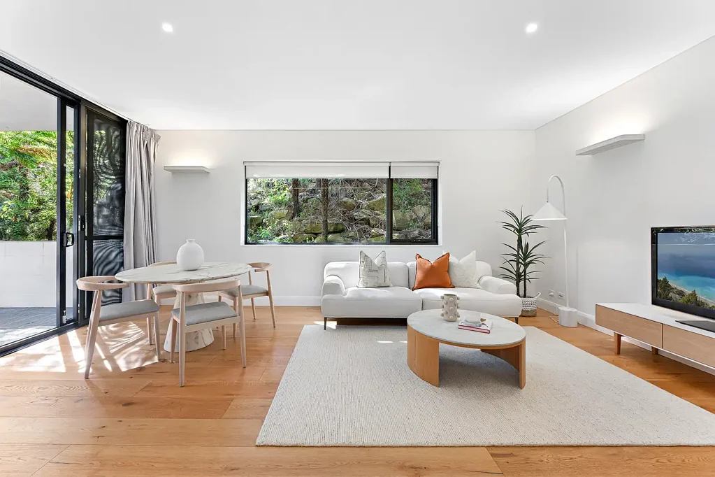 Stunning Ground Floor Sanctuary with Massive Wraparound Courtyard