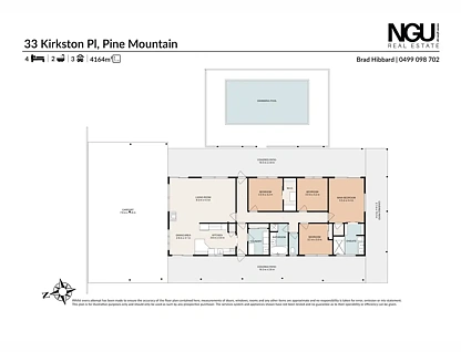 33 Kirkston Place, Pine Mountain, Ipswich - Greater Region, 4 غرف, 2 حمامات, House
