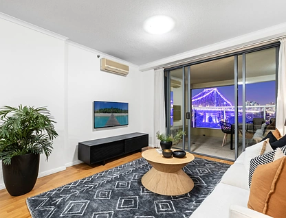 54/82 Boundary Street, Brisbane City, Brisbane - Inner City Region, 2 Kuwarto, 2 Banyo, Apartment