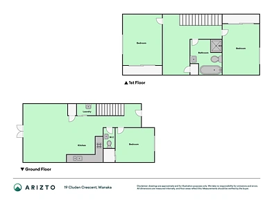19 Cluden Crescent, Wanaka, Otago, 3 Schlafzimmer, 1 Badezimmer, Townhouse