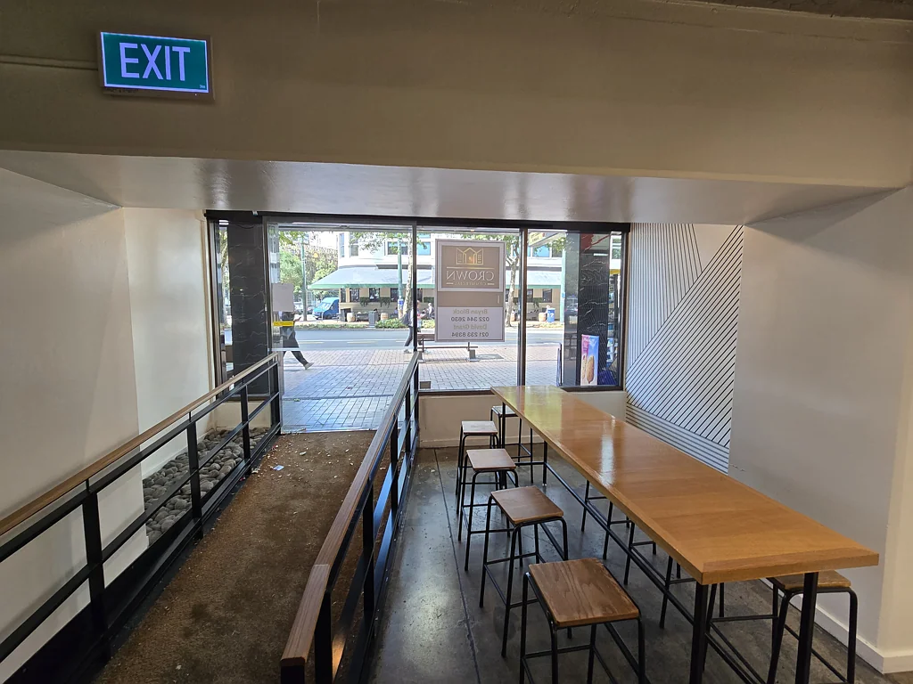 Wellington Central Hospo on Lambton Quay - 118sqm