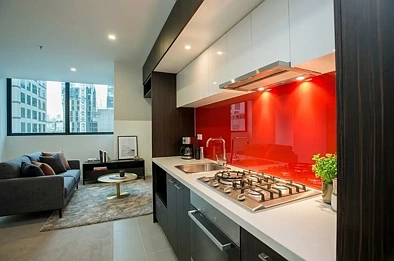 रसोईघर - 401/5 Sutherland Street, Melbourne, VIC 3000